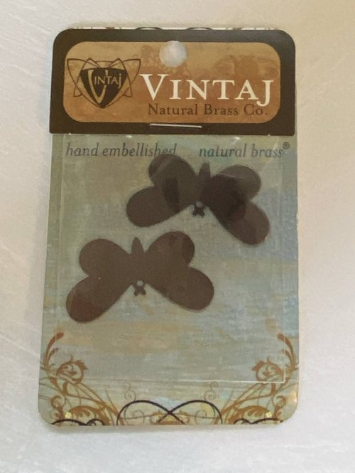 Susan LeGuyader's Butterfly Earrings - , Contemporary Wire Jewelry, Dapping, Dapping Jewelry, How To Punch Holes, Hole Punching, Punch A Hole, Texturing, Butane Torch, Soldering, Solder, Take your butterfly blanks out of the package 